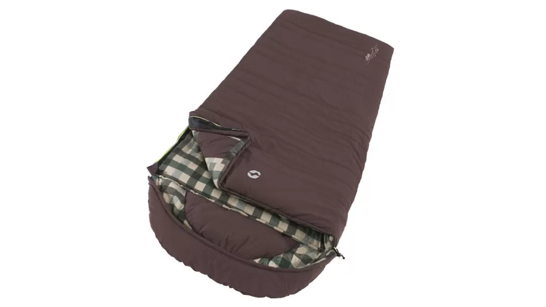 Fire Sæsoners Soveposer | Enkeltsoveposer-Outwell Camper Supreme Brown