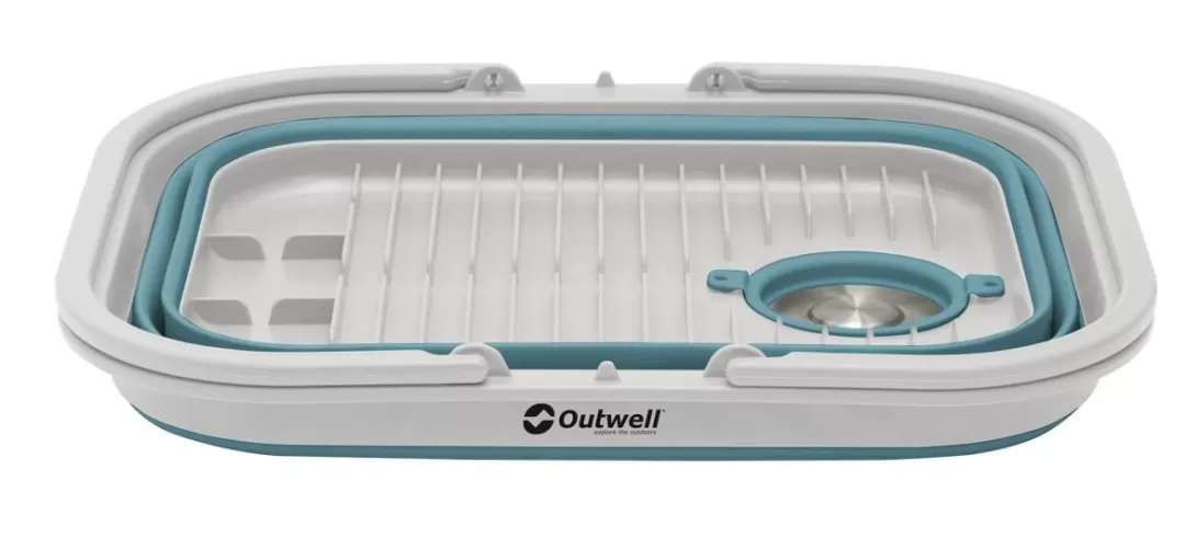 Collaps Opbevaring-Outwell Collaps Vaskebalje med håndtag og låg Classic Blue ClassicBlue