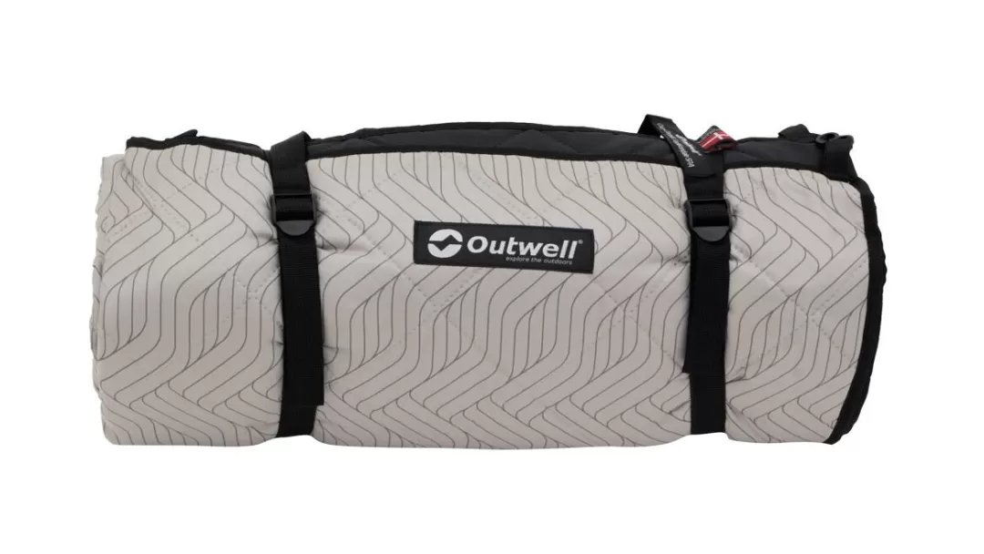 Gulvtæpper-Outwell Cozy gulvtæppe Crossville 250SA Black&Grey