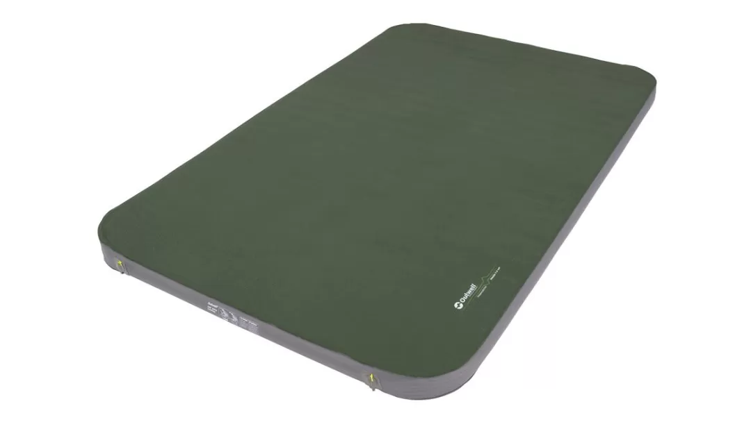 Dobbelt Selvoppustelige Madrasser | 7.5 Cm Selvoppustelige Madrasser-Outwell Dreamhaven Double 7.5 cm ElegantGreen