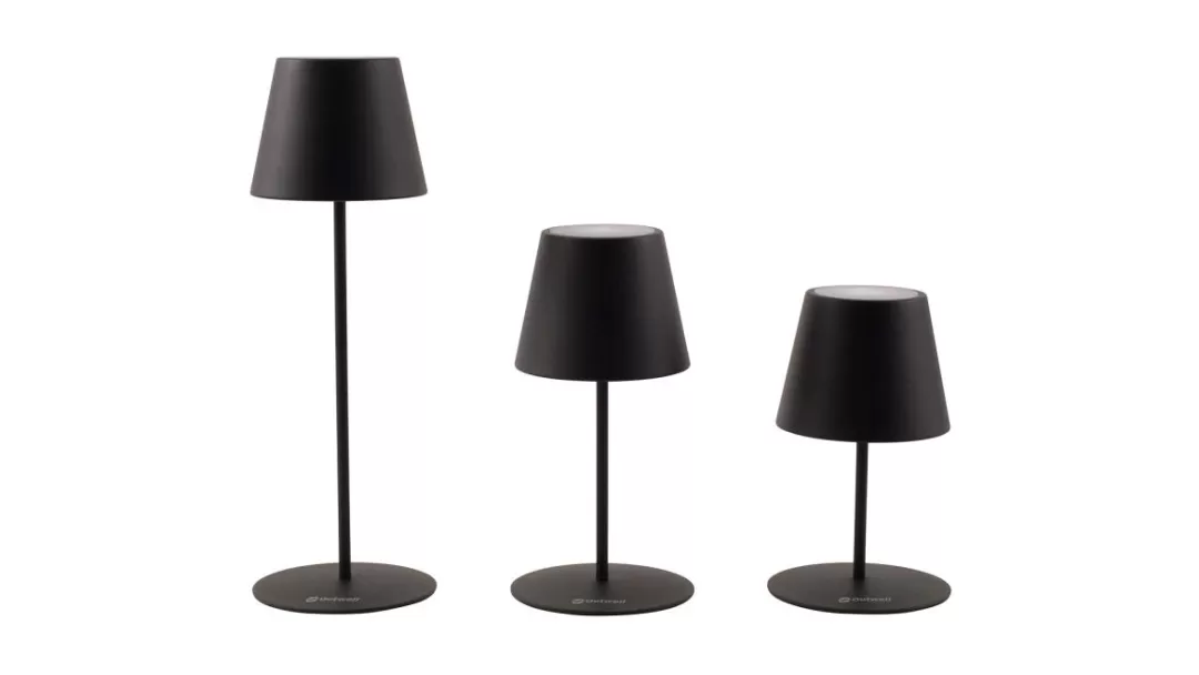 Lamper-Outwell Elysia lampe Black