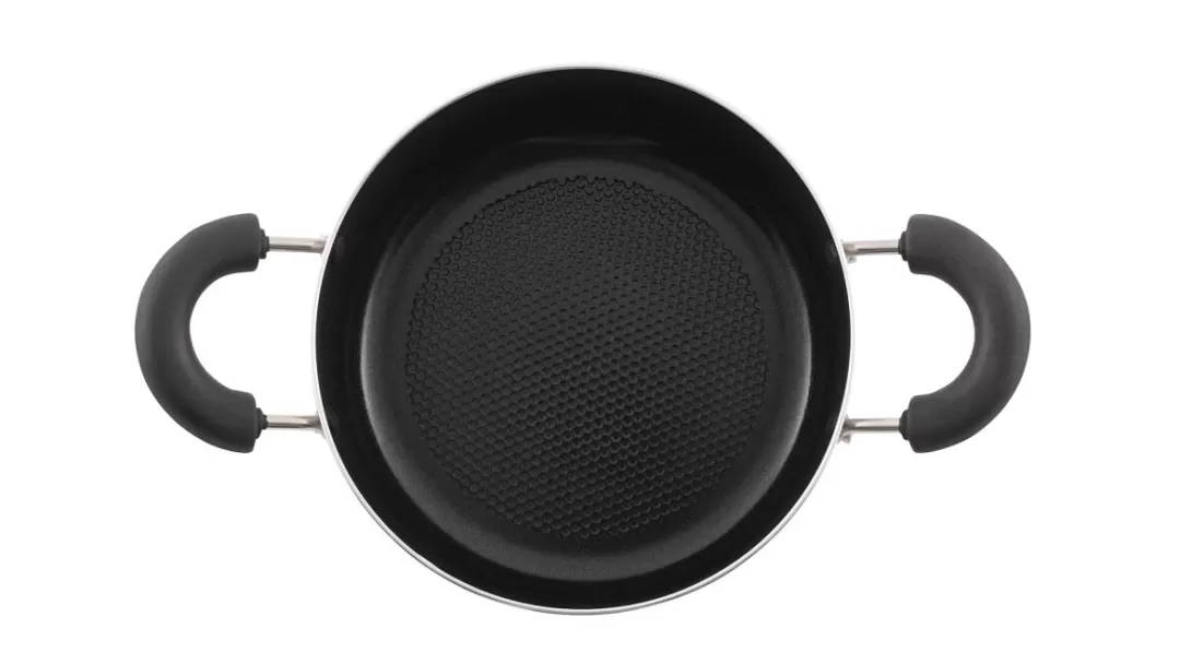 Grydeset Og Kedler-Outwell Feast keramisk gryde 3 L Black&Grey