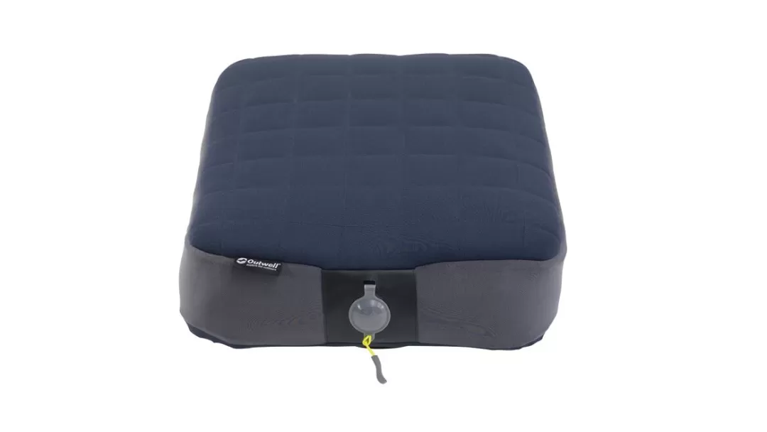 Komforttilbehør-Outwell Memory Air Pillow Blue&Grey