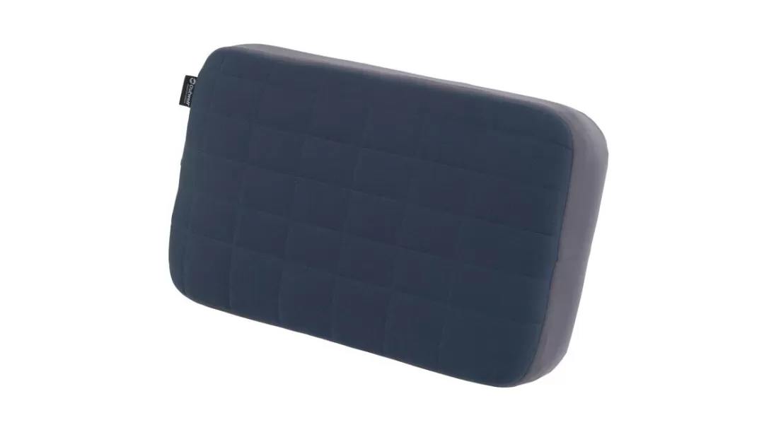 Komforttilbehør-Outwell Memory Air Pillow Deluxe Blue&Grey