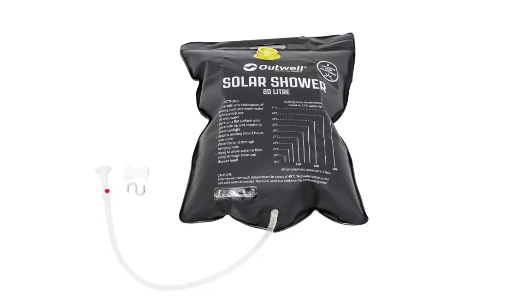 Husholdelse-Outwell Solar Shower Black